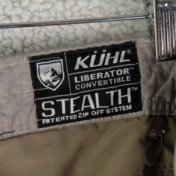 Kuhl Liberator Convertible Pants Mens 32x30 Gray Stealth Zip Off Hiking Outdoor - Picture 10 of 11